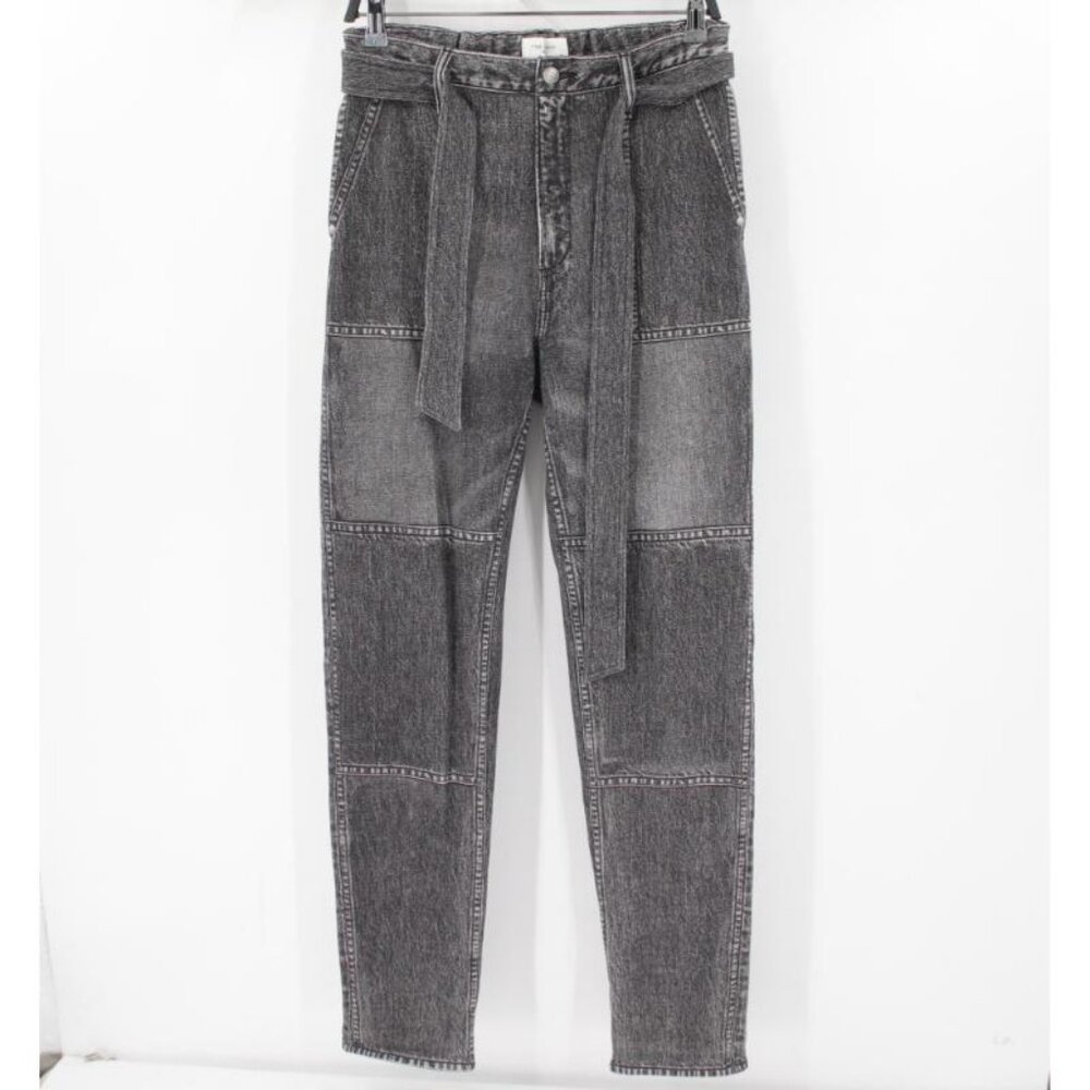 RAG & BONE pants Womens Small Miramar Mia Tapered Leg French Terry Trompe L'oeil